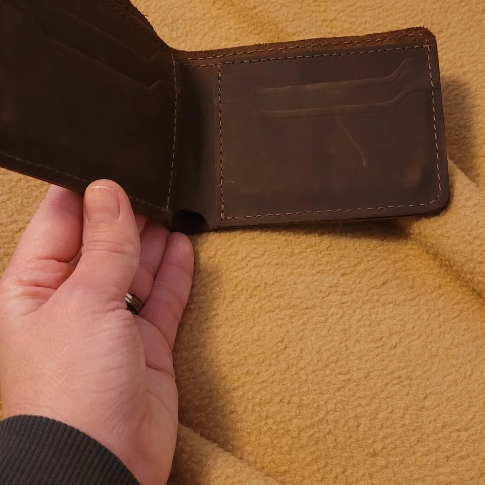 Classic Brown Leather Wallet